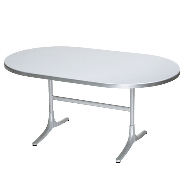 Details: Fiberglass table Schaffhausen oval 160x95