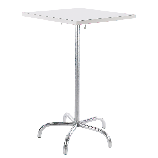 Details: Table haute en métal Säntis 80x80