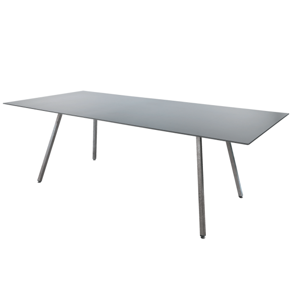 Details: Fiberglass table Chur 160/220x90 extendable