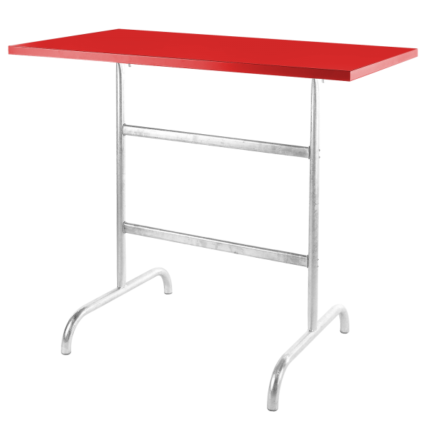 Details: Table haute en métal Säntis 130x70