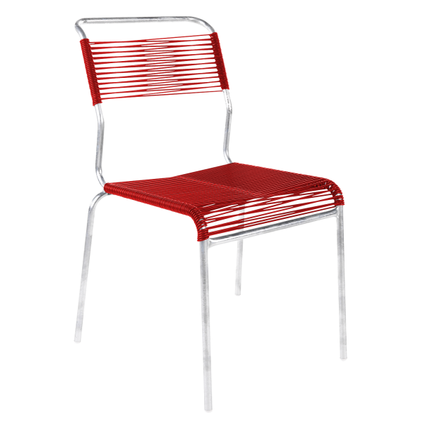 Details: «Spaghetti» chair Säntis without armrest