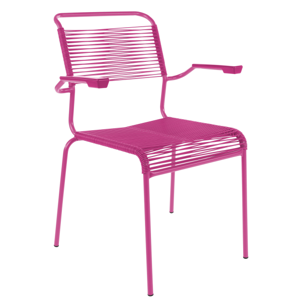 Details: «Spaghetti» chair Säntis with armrest