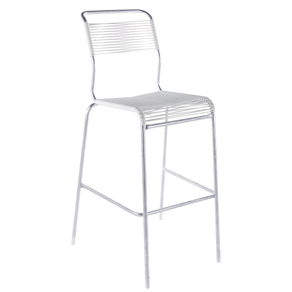 Details: «Spaghetti» bar stool Säntis without armrest